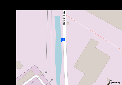Carte Garage Edison