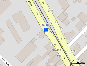 Carte Sarl Carrosserie Jose Badet