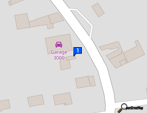 Carte Sarl Garage 3000