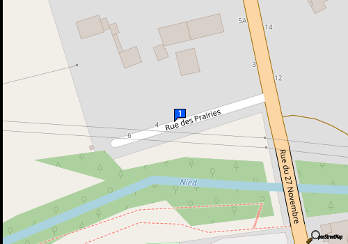Carte Garage De La Prairie