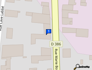 Carte Sarl Tavernet Elie