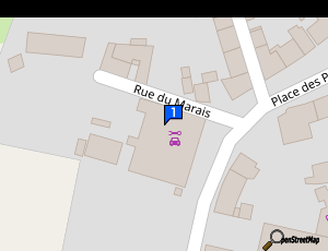 Carte Sarl Thillaye Automobiles