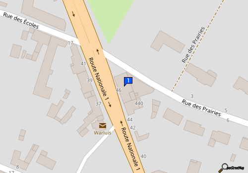 Carte Garage De Warluis