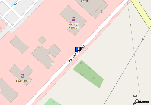 Carte Garage Buttignol