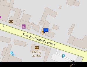 Carte Compiegne Lavage