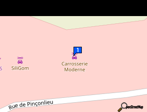 Carte Carrosserie Moderne