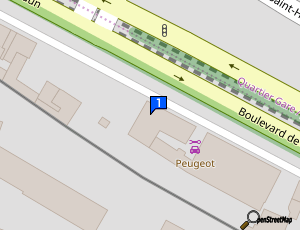 Carte Garage De L Yser