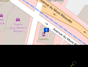 Carte Speedy France Sas