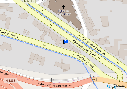 Carte Sarl Jacky Guelle