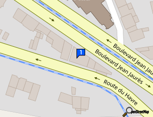 Carte Sarl Jacky Guelle