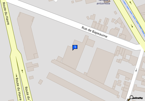 Carte Aux Barrieres Du Havre