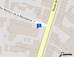 Carte Garage Du Cailly