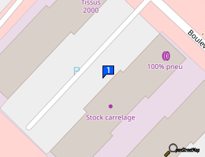 Carte Barentin Pneus