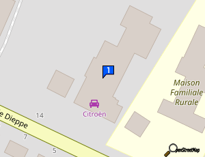 Carte Sarl Garage Luc Hamonier