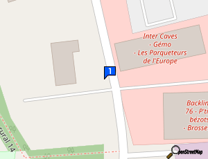 Carte Sarl Caux Pneu