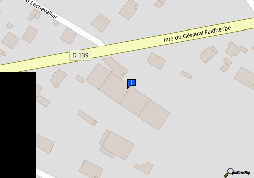 Carte Garage Lebarq
