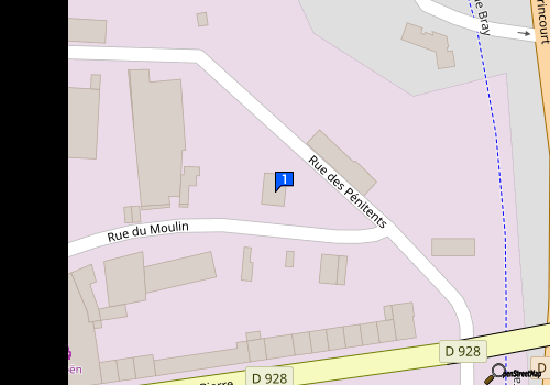 Carte Garage Fleury