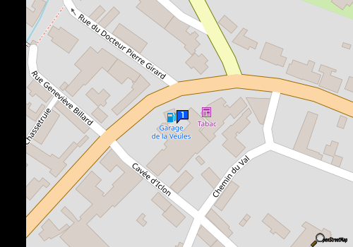 Carte Garage De La Veules