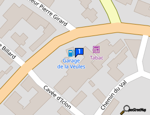 Carte Garage De La Veules