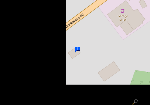 Carte Garage Linet