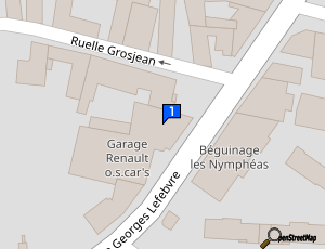 Carte Arleux Automobiles