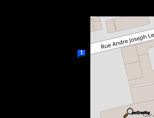 Carte Garage Lucas