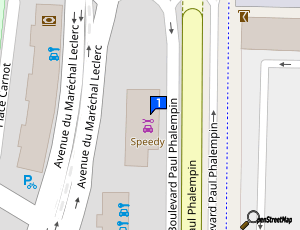 Carte Speedy France Sas