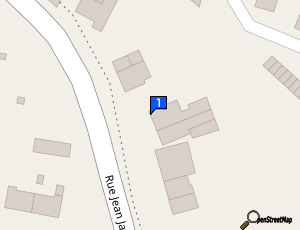 Carte Garage Jean Jaures