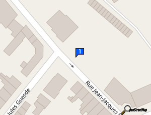 Carte Mericourt Auto