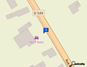 Carte Sarl Alcy Auto