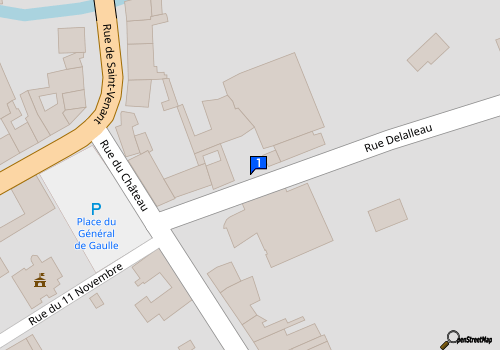 Carte Garage Fauvergue