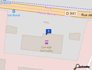 Carte Sarl Demailly