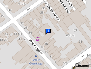 Carte Garage Staels Meca Service