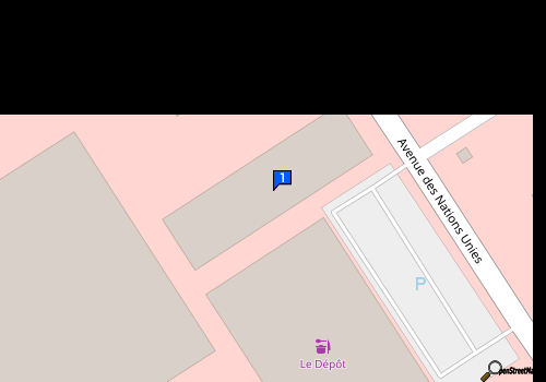 Carte Duquesne Romain