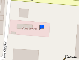 Carte Curie Lavage