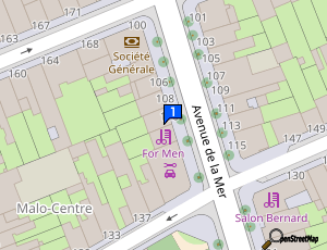 Carte Garage Boulevard De La Mer